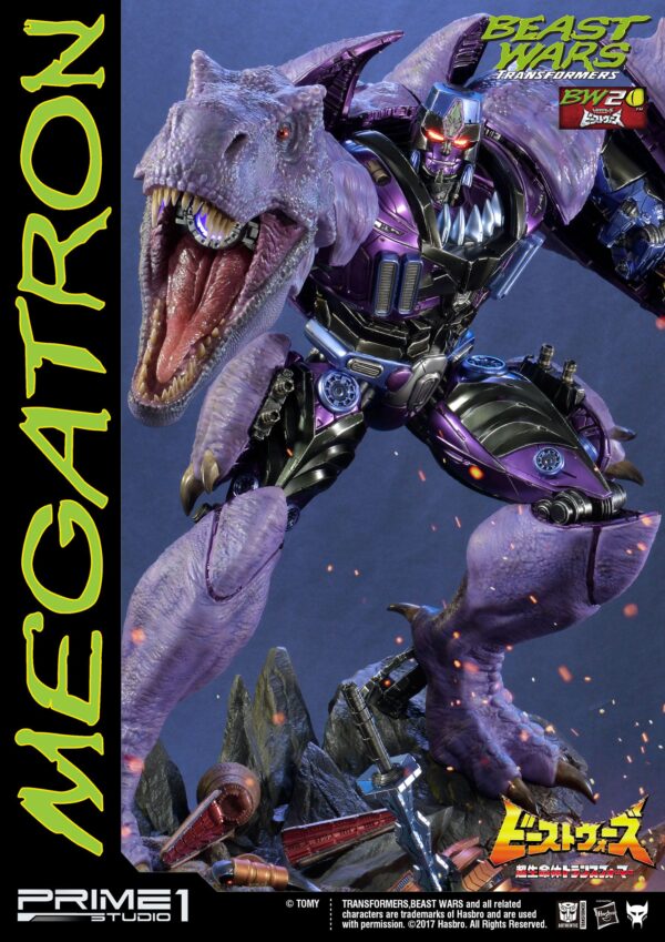 Descubre el apasionante mundo de Transformers Beast Wars Figura Megatron 68 cm.
