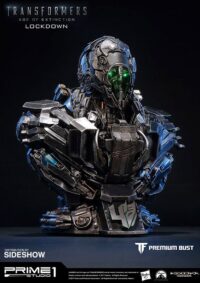 Descubre el apasionante mundo de Transformers La era de la extinción Busto Lockdown 21 cm.
