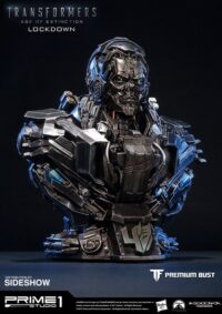 Descubre el apasionante mundo de Transformers La era de la extinción Busto Lockdown 21 cm.