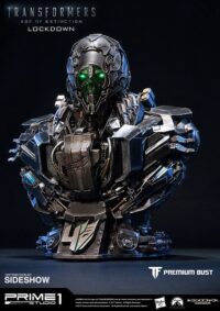 Descubre el apasionante mundo de Transformers La era de la extinción Busto Lockdown 21 cm.