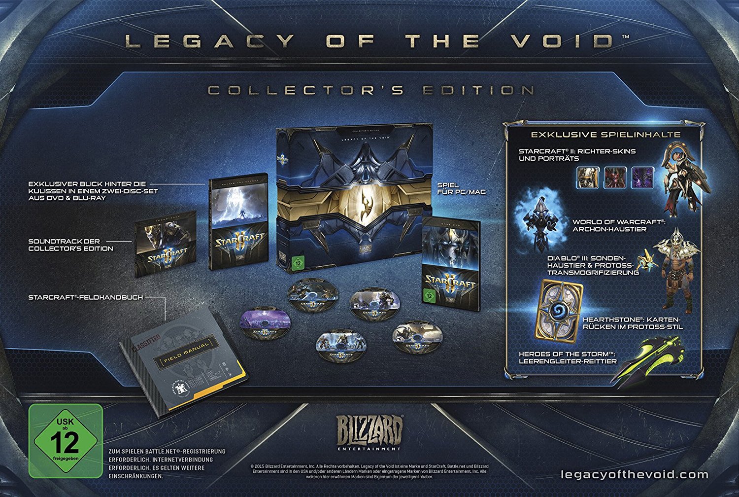 Descubre el apasionante mundo de Starcraft 2 Legacy of the Void Collectors Edition PC.