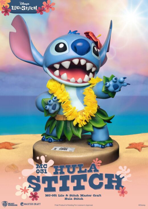 Descubre el apasionante mundo de Estatua Disney Master Craft Hula Stitch.