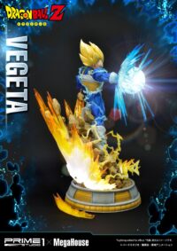 Descubre el apasionante mundo de Estatua Dragon Ball SS Vegeta 64cm.
