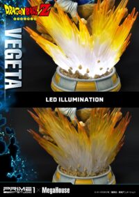 Descubre el apasionante mundo de Estatua Dragon Ball SS Vegeta 64cm.