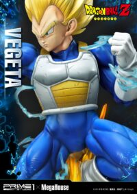 Descubre el apasionante mundo de Estatua Dragon Ball SS Vegeta 64cm.