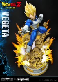 Descubre el apasionante mundo de Estatua Dragon Ball SS Vegeta 64cm.