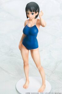 Descubre el apasionante mundo de Estatua Suguha Kirigaya Blue Swimsuit.