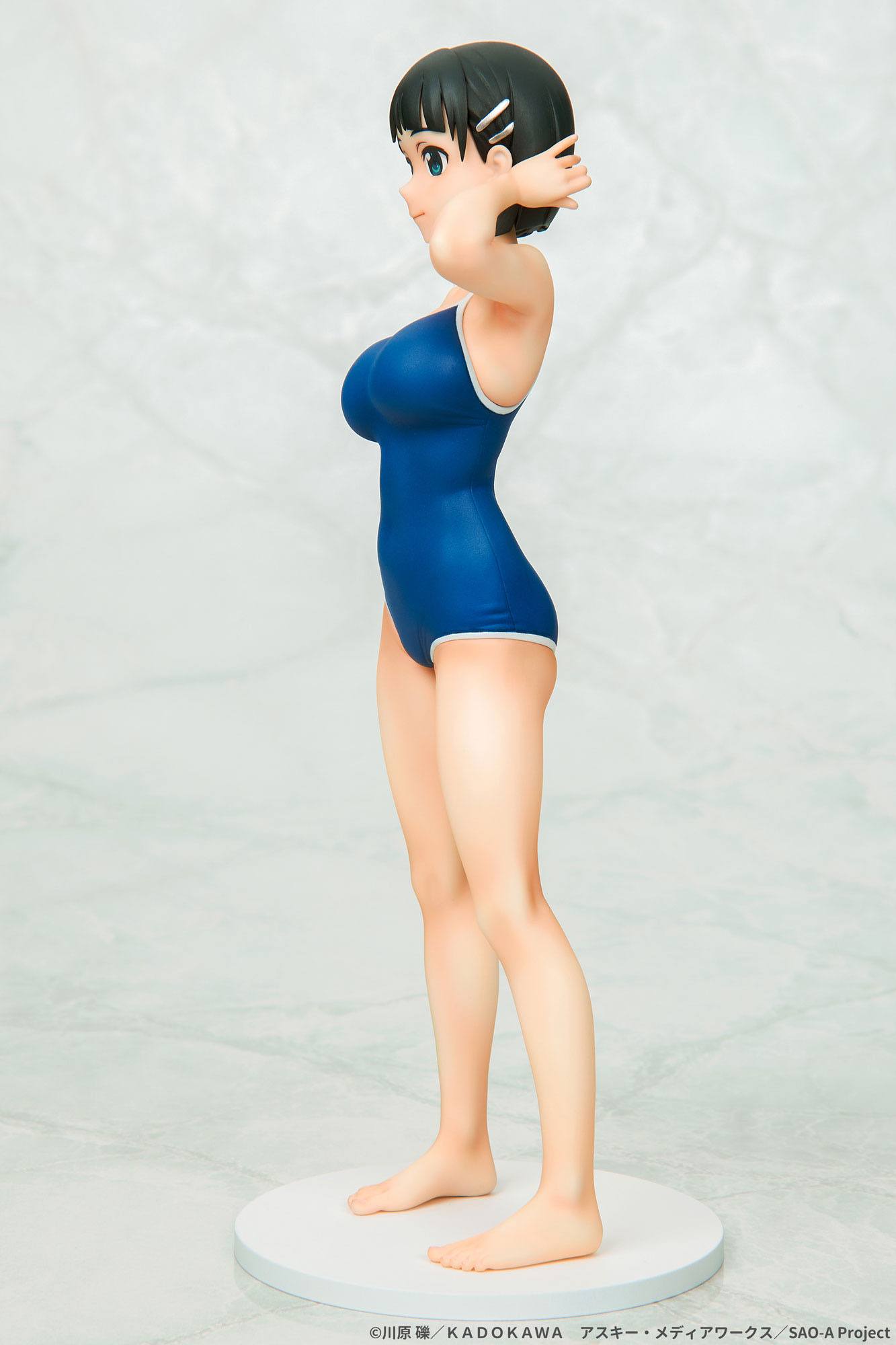 Descubre el apasionante mundo de Estatua Suguha Kirigaya Blue Swimsuit.