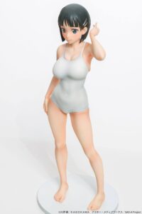Descubre el apasionante mundo de Estatua Suguha Kirigaya White Swimsuit.