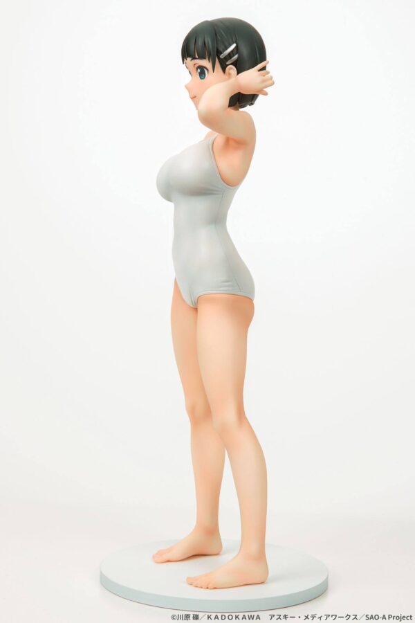 Descubre el apasionante mundo de Estatua Suguha Kirigaya White Swimsuit.