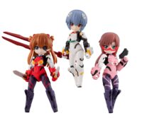 Descubre el apasionante mundo de Figuras Asuka Rei Mari Desktop Army.