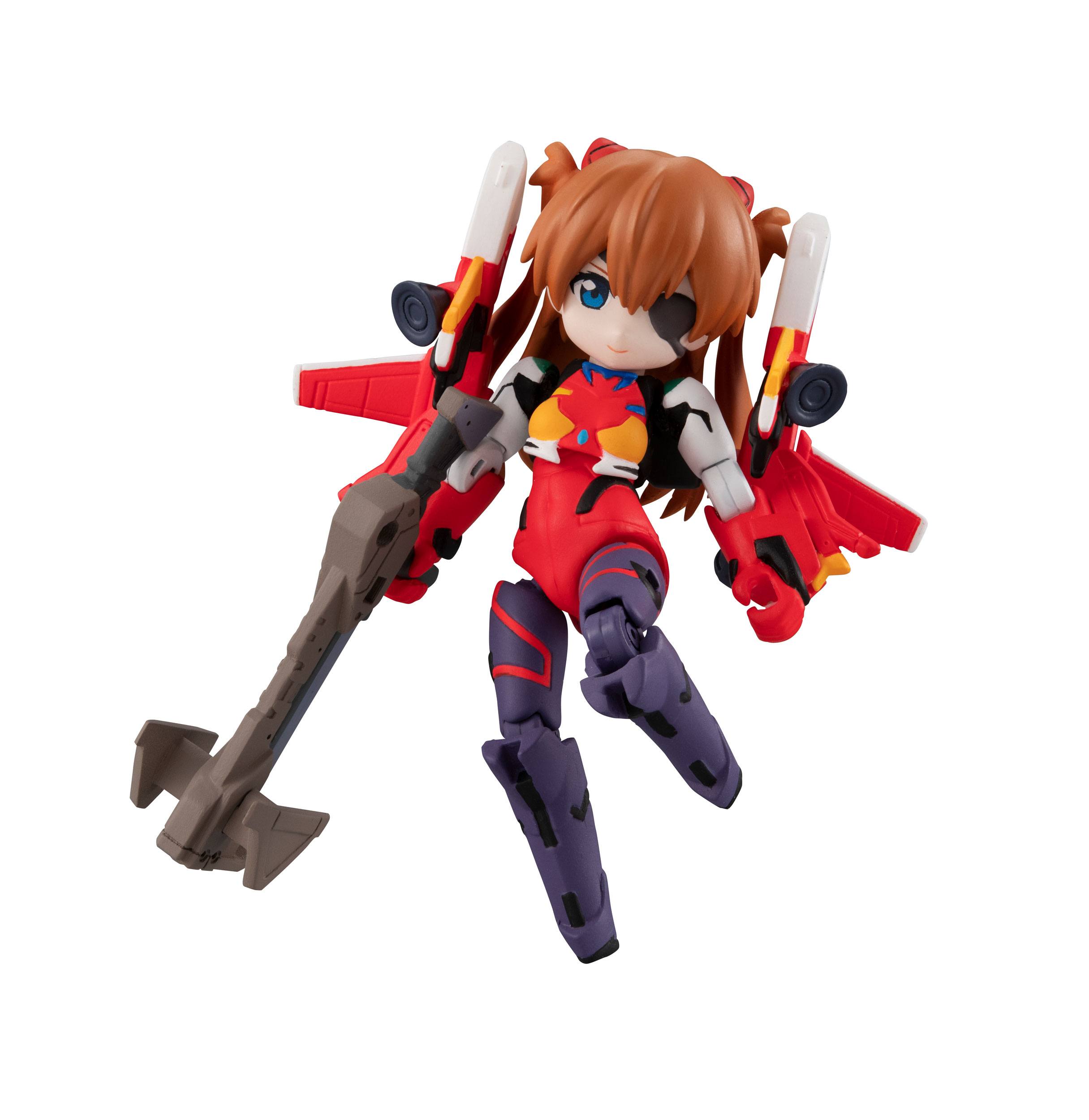Descubre el apasionante mundo de Figuras Asuka Rei Mari Desktop Army.