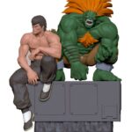 Descubre el apasionante mundo de Street Fighter Estatuas PVC 1/8 Fei & Blanka.