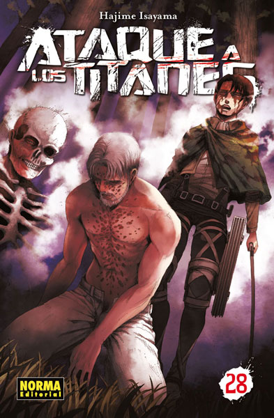 Manga Ataque a los Titanes 28