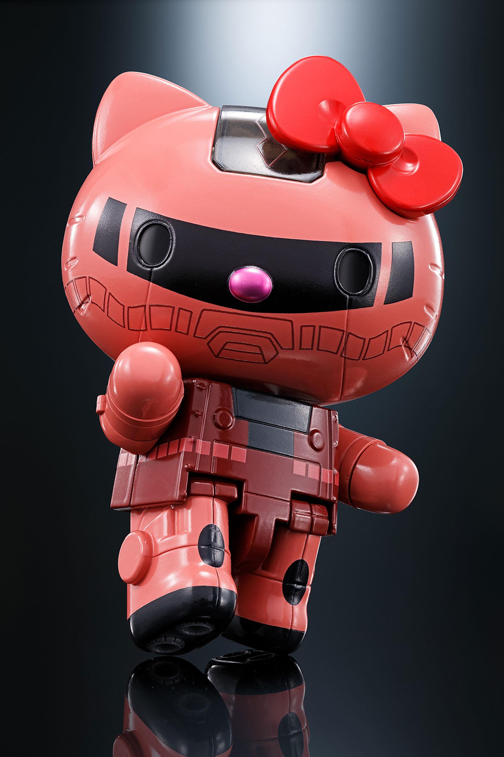 Bandai Tamashii Nations Hello Kitty Chars Zaku II 11 cm 03