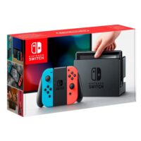 Consola Nintendo Switch Azul Neon Rojo Neon 02