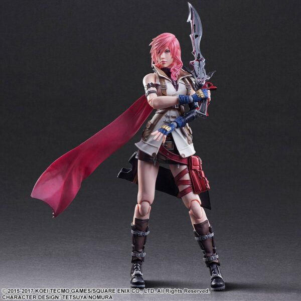 Figura Dissidia Final Fantasy Play Arts Kai Lightning » Tu Tienda Anime Dissidia Final Fantasy Play Arts Kai Figura Lightning 02