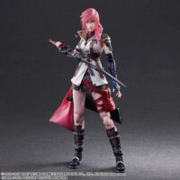 Dissidia Final Fantasy Play Arts Kai Figura Lightning 03