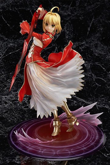 Estatua Fate Extra Saber 25cm