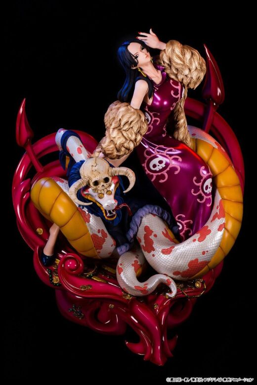 Descubre el apasionante mundo de Estatua One Piece Boa Hancock Log Collection.