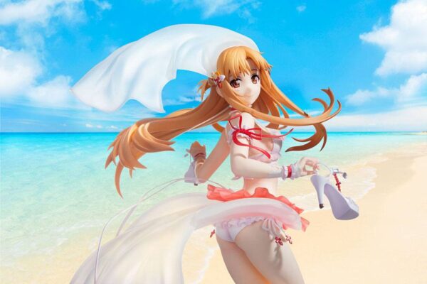 Descubre el apasionante mundo de Estatua SAO Asuna Summer Wedding.
