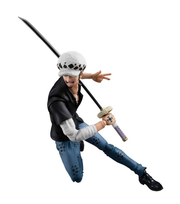 Descubre el apasionante mundo de Figura One Piece Action Heroes Trafalgar Law.