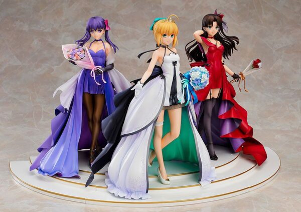 Descubre el apasionante mundo de Figuras Fate Stay Night 15th Celebration Dress.
