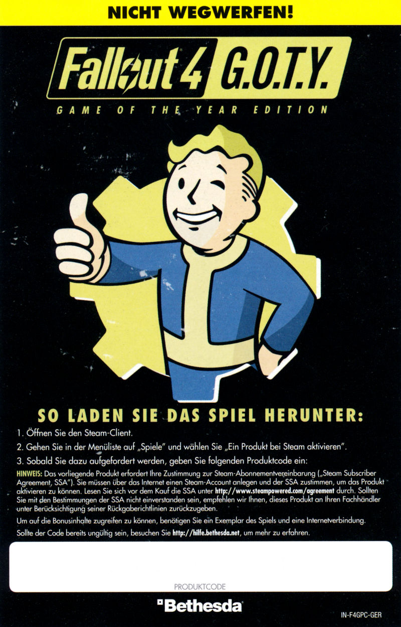 Descubre el apasionante mundo de Fallout 4 GOTY PC.