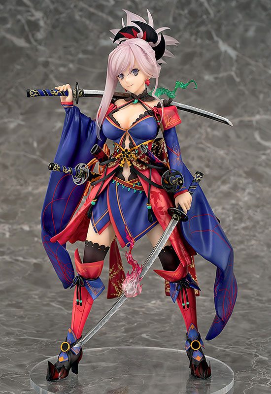 Descubre el apasionante mundo de Figura Fate Grand Order Saber Miyamoto Musashi 26cm.