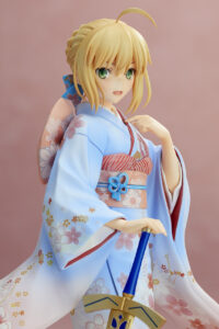 Descubre el apasionante mundo de Fate Stay Night Unlimited Blade Works Figura Saber Kimono.