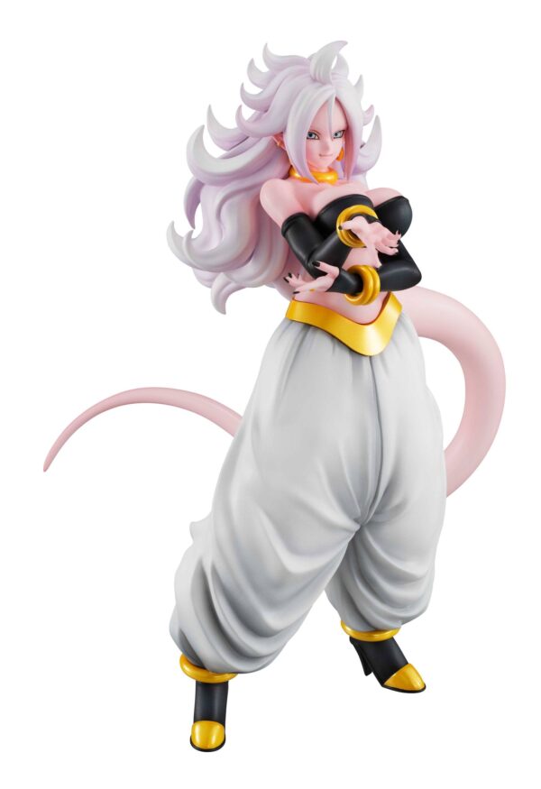 Descubre el apasionante mundo de Estatua Androide 21 Transformed Version.