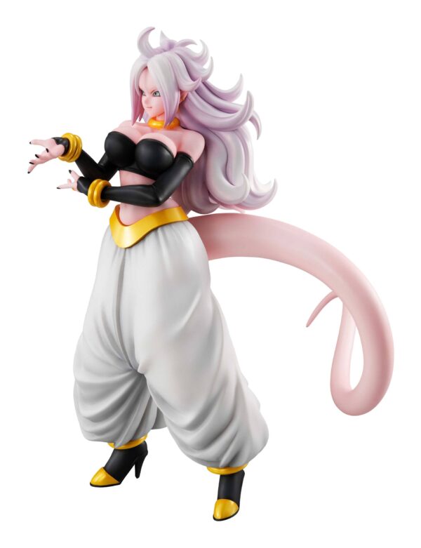 Descubre el apasionante mundo de Estatua Androide 21 Transformed Version.