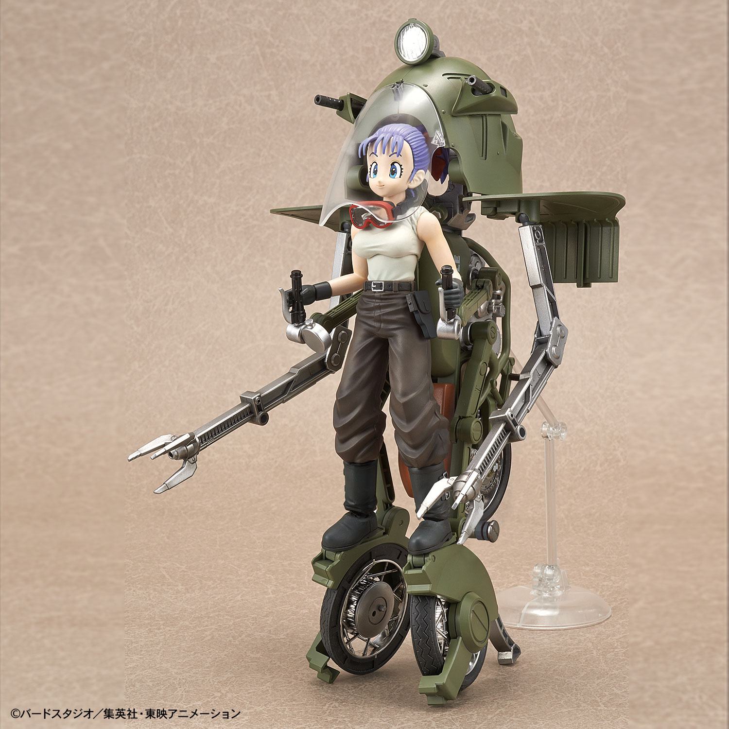 Descubre el apasionante mundo de Maqueta Dragon Ball Bulma 19 Motorcycle.