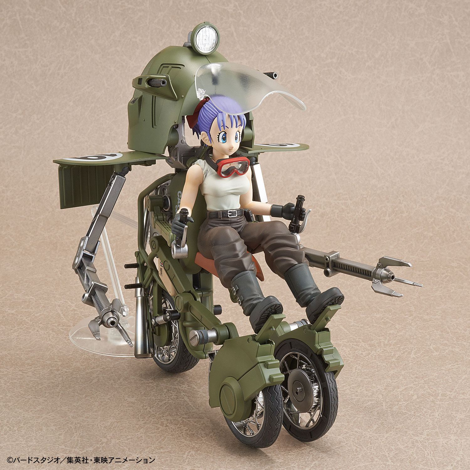 Descubre el apasionante mundo de Maqueta Dragon Ball Bulma 19 Motorcycle.