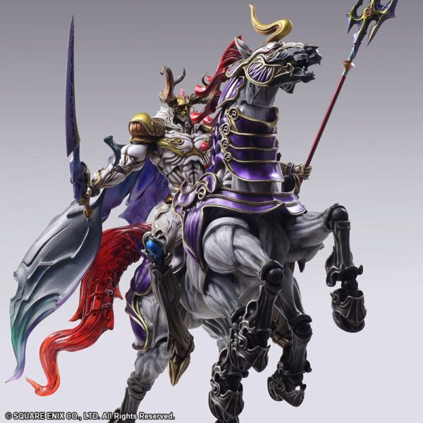 Descubre el apasionante mundo de Figura Final Fantasy Creatures Bring Arts Odin 25 cm.