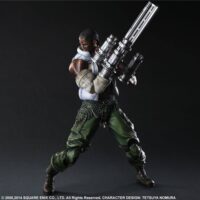 Descubre el apasionante mundo de Figura Final Fantasy VII Advent Children Play Arts Kai Barret 28 cm.