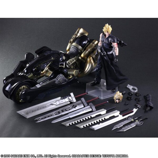 Descubre el apasionante mundo de Figura Final Fantasy VII Advent Children Cloud Strife.
