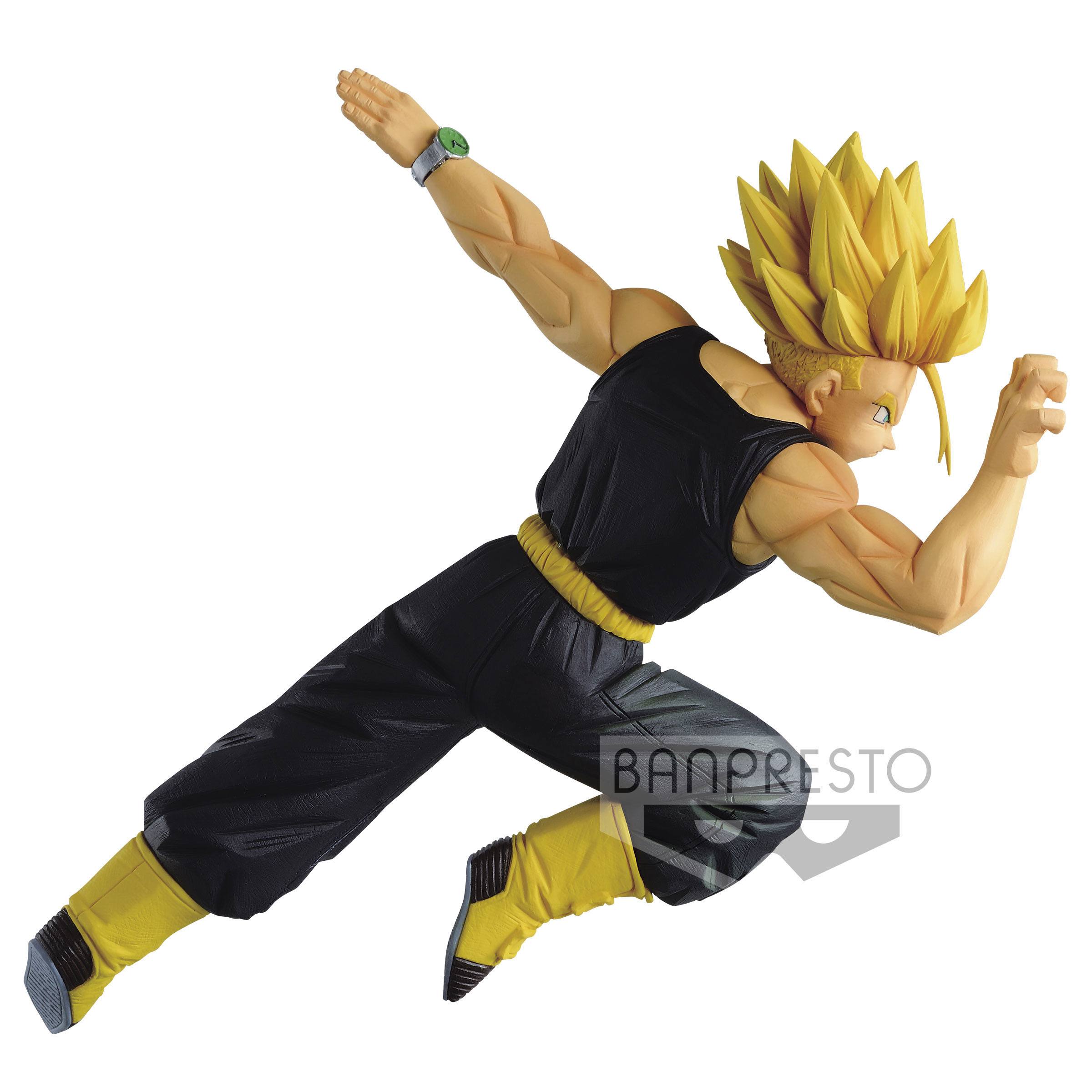 Descubre el apasionante mundo de Estatua Match Makers Super Saiyan Trunks.