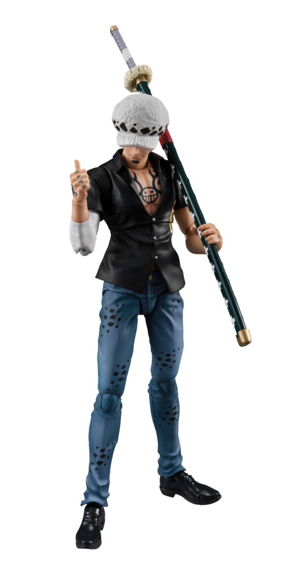 Descubre el apasionante mundo de Figura One Piece Action Heroes Trafalgar Law.