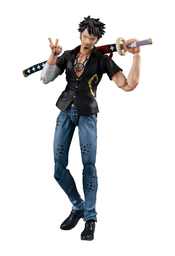 Descubre el apasionante mundo de Figura One Piece Action Heroes Trafalgar Law.