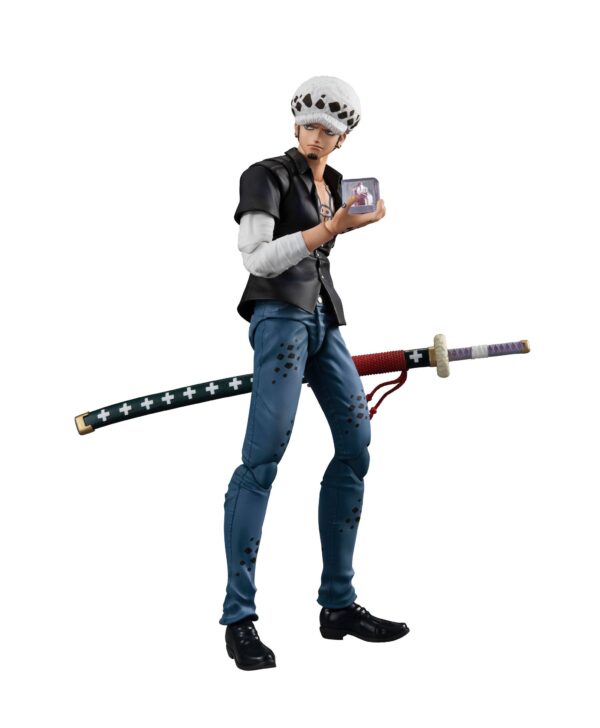 Descubre el apasionante mundo de Figura One Piece Action Heroes Trafalgar Law.