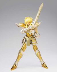 Descubre el apasionante mundo de Figura Saint Seiya Myth Cloth EX Hyoga Acuario.