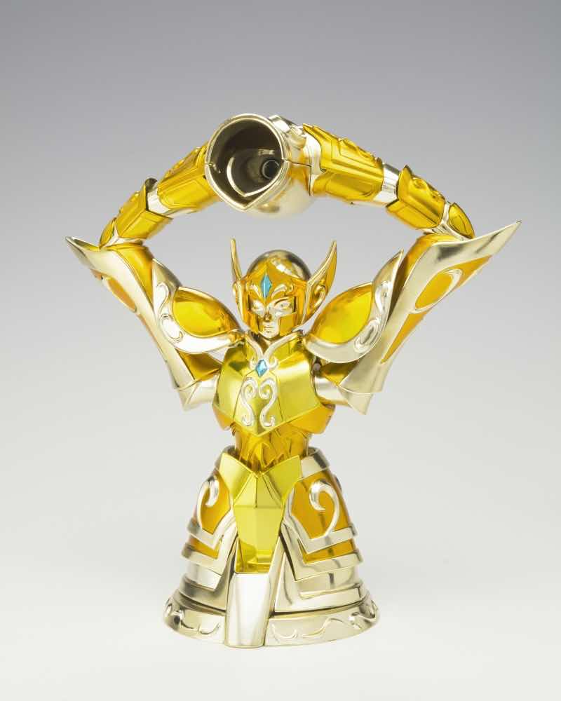 Descubre el apasionante mundo de Figura Saint Seiya Myth Cloth EX Hyoga Acuario.
