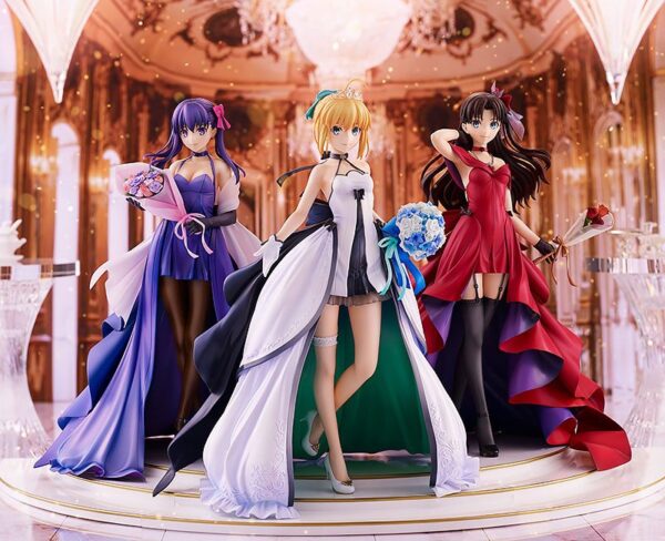 Descubre el apasionante mundo de Figuras Fate Stay Night 15th Celebration Dress.