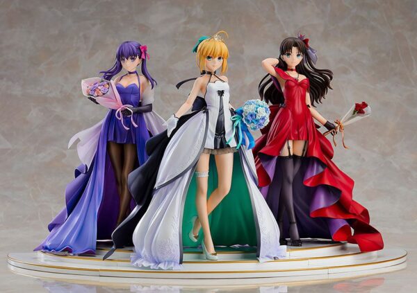 Descubre el apasionante mundo de Figuras Fate Stay Night 15th Celebration Dress.