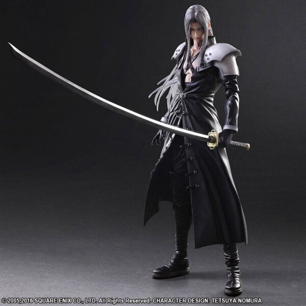 Descubre el apasionante mundo de Figura Final Fantasy VII Advent Children Play Arts Kai Sephiroth.