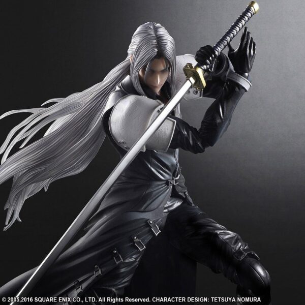 Descubre el apasionante mundo de Figura Final Fantasy VII Advent Children Play Arts Kai Sephiroth.