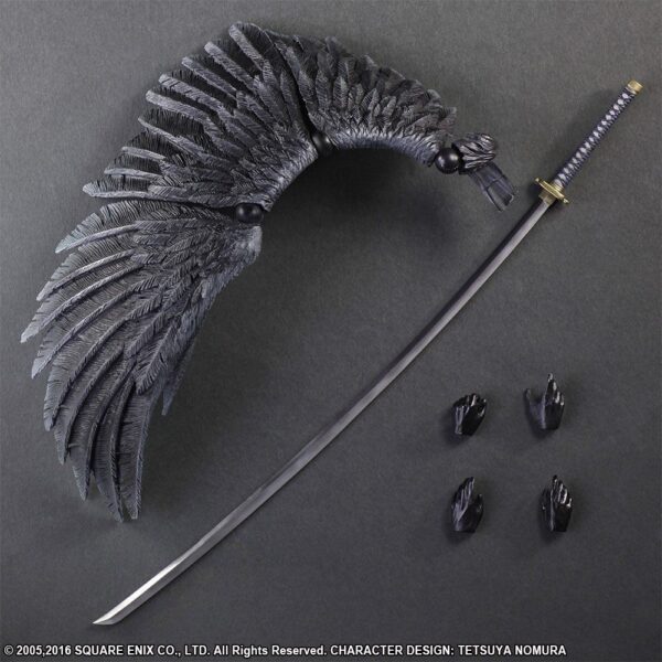 Descubre el apasionante mundo de Figura Final Fantasy VII Advent Children Play Arts Kai Sephiroth.