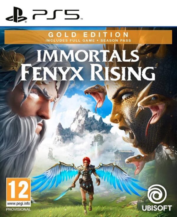 Descubre el apasionante mundo de Immortals Fenyx Rising Gold Edition PS5.