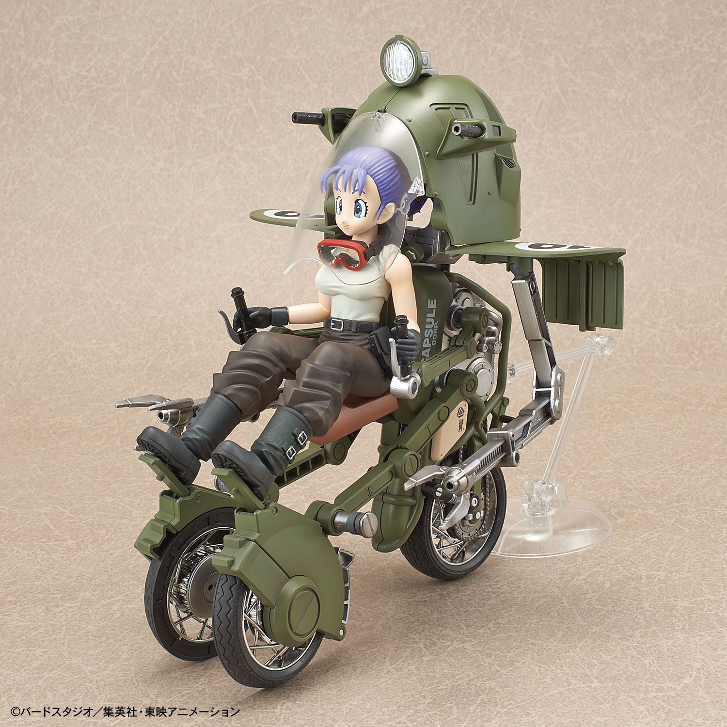 Descubre el apasionante mundo de Maqueta Dragon Ball Bulma 19 Motorcycle.